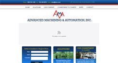 Desktop Screenshot of adv-mach.com